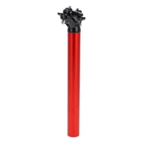 1 Pc Universal Bike Seat Posts Adjustable with Fixing Clip 30.4x300mm Bike Saddle Post Seat Tube Red Aluminum Alloy