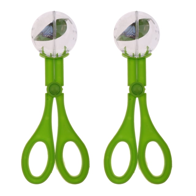 2 Unids 18.5 Cm Pinza Abrazadera Clip De Alimentación Abrazadera Litter Clip Herramienta De Limpieza De Plástico Anfibios In Baoblaze Abrazadera para insectos