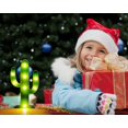 thumbnail image 4 of Luz De Noche Led Luz De Cactus Led Lámpara De Mesa Luz Para Habitación De Niños Dormitorio Regalo Fiesta Decoraciones Para El Hogar Verde, 4 of 5
