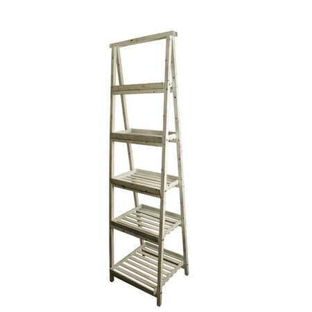 - WaldImports Traditional Ladder Bookcase
