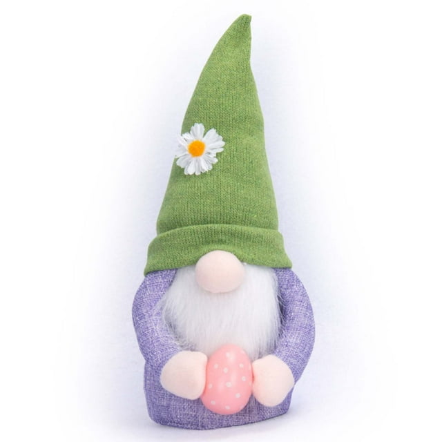 Decoración de Pascua Conejito Muñeca Decoración Menú Rudolph Muñeca Sin Rostro Regalo