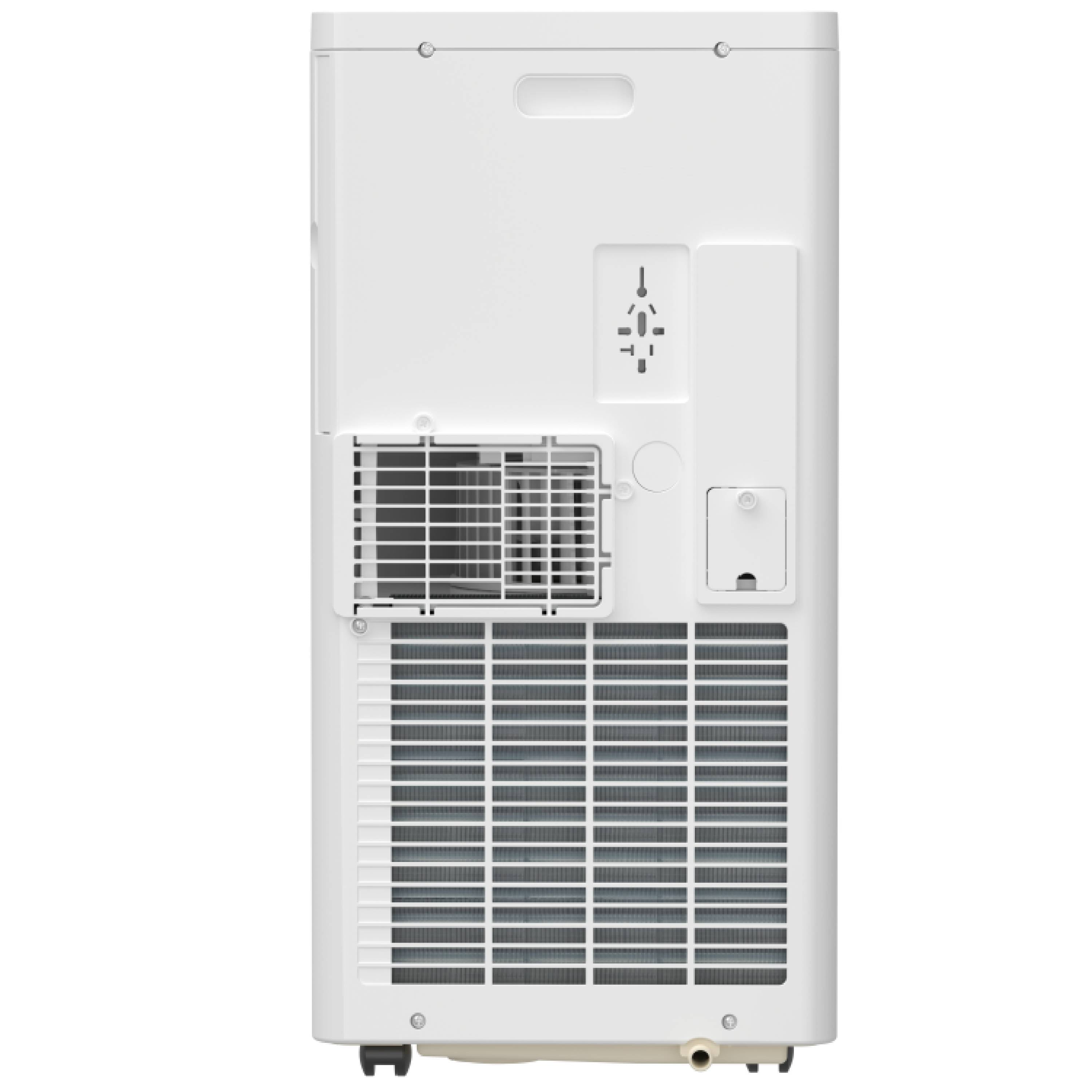 Electactic 8000 BTU Portable Air Conditioner with Window Kit - Quiet, Energy Efficient AC Unit for Rooms up to 250 Sq Ft, Dehumidifier & Fan, Easy Install for Bedroom, Office, White