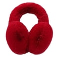 thumbnail image 2 of Men Women Fluffy Cosy Warm Ear Warmer Plush Ear Muffs Earflaps WHITE, 2 of 8