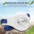 thumbnail image 1 of Pesca Lucha Cinturón de cintura Soporte para Cintura de Lucha Fishing Fighting Belt Soporte de pesca Holder Rod poste soporte de barra de correa de pesca ca?a de pescar Polo Holder cintura ajustable EOTVIA NO, 1 of 6