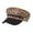Coffee, variant on Adjustable Fashion Beret Hats for Women Autumn Winter Casual Newsboy Cap Chic Leopard Print Bucket Cap