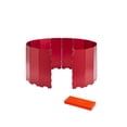 thumbnail image 1 of Almencla Stove Windscreen Foldable Compact Windshield for Backpacking Cooking Outdoor Red, 1 of 8