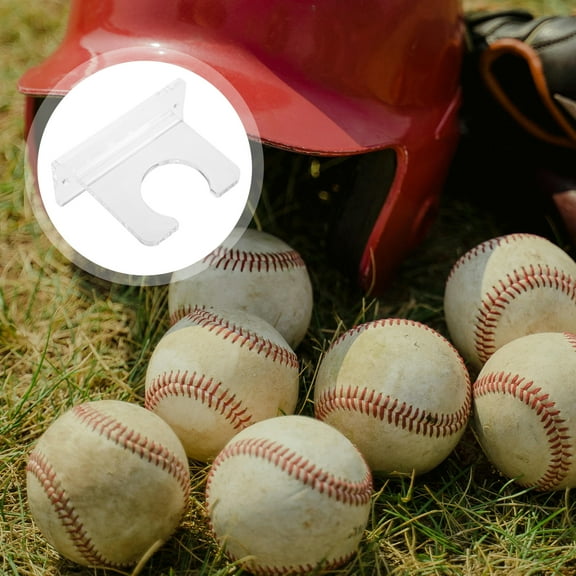 Moluckfu Baseball Bat Holder Acrylic 1Set 3.9x2.8in