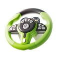 thumbnail image 2 of Kuntesetty Interactive Kids' Pretend Play Steering Wheel Toy Portable for Imaginative Play with Suction Cup & Strap Children Driving Toy Green, 2 of 9