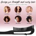 thumbnail image 3 of Cepillo desenredante para cabello rizado y afro con cerdas de nailon flexibles, ventilado para uso en húmedo y seco., 3 of 5