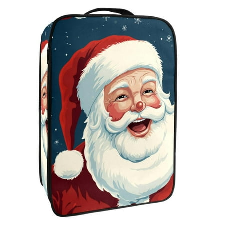 

Santa Claus Polyester Shoe Box 23x31cm/9x12in: Organizer & Storage Solution for Shoes Accessories and More