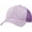 Purple, variant on Women's Mesh Baseball Caps with Floral Pattern Elegant Lace Visor Hats Breathable Tucker Hats Versatile Outdoor Peaked Caps