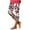 Multicolor, variant on Capri Leggings for Women New Style Summer Print Full Length Pants Lightweight Capris for Women Plus