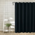 thumbnail image 6 of Teal Fabric Shower Curtain For Bathroom Weave Heavy Duty Cloth Hotel Luxury Weighted Polyester Bath Curtain Set With 12 Plastic Hooks Home Decor Christmas Gifts Of The Day, 6 of 9