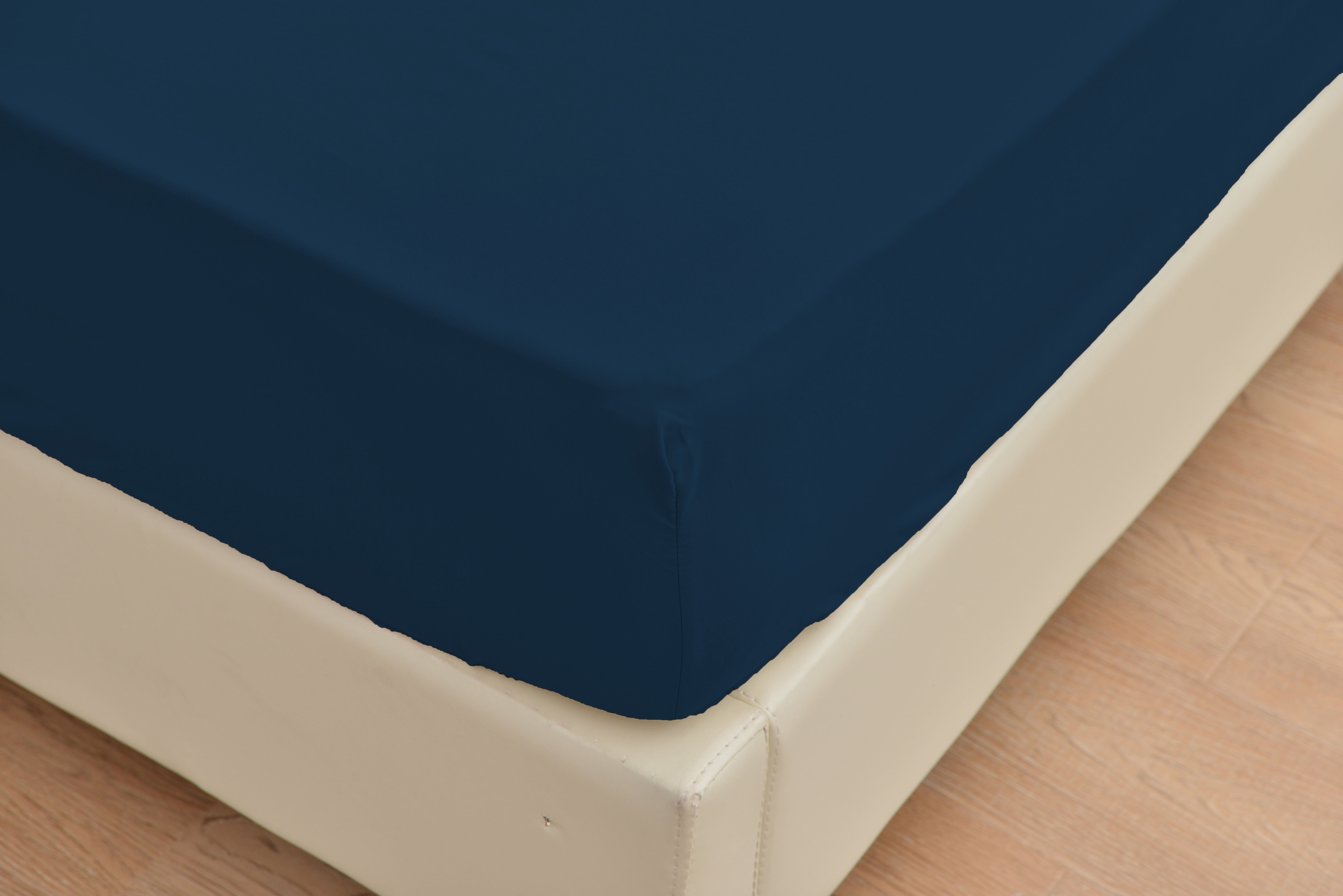 Supreme Series Rayon Made from Bamboo Sheet Set - Wrinkle Free -Softer than Cotton- Deep Pockets - 4 Piece - 1 Fitted Sheet, 1 Flat, 2 Pillowcases King, Cobalt B.