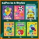 thumbnail image 2 of Libros para colorear Dvbonike Back to School, 24 unidades, para niños, 2 of 7