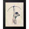 thumbnail image 2 of Popp, Grace 12x14 Black Modern Framed Museum Art Print Titled - Archeress II, 2 of 5