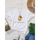 thumbnail image 3 of Young Girls Casual Cute Duck & Slogan Print Short Sleeve T-Shirt, 3 of 8