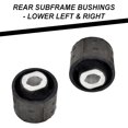 thumbnail image 5 of AUTOACER - Complete Rear Subframe Kit 7 Pcs - Rear Axle Subframe Control Arm Mount Bushings for E46 3 SERIES 2000-2005, E83 X3 2004-2008, OEM compatible 33176751808, 33171093565, 33316769376, 5 of 8
