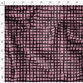 thumbnail image 3 of Soimoi Pink Moss Georgette Fabric Check Check Printed Fabric 1 Yard 42 Inch Wide, 3 of 4