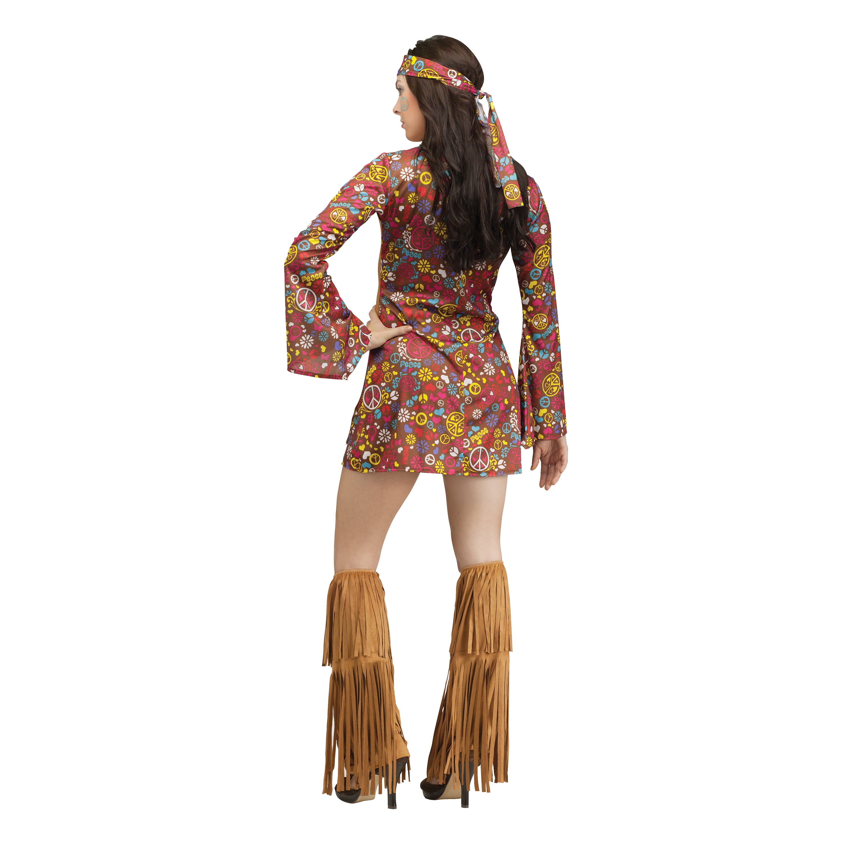 Fun World Toddler Peace & Love Hippie Costume, Tan,multi : :  Clothing, Shoes & Accessories