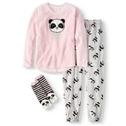 Secret treasures women's and women's plus giftable 3pc pajama set with socks