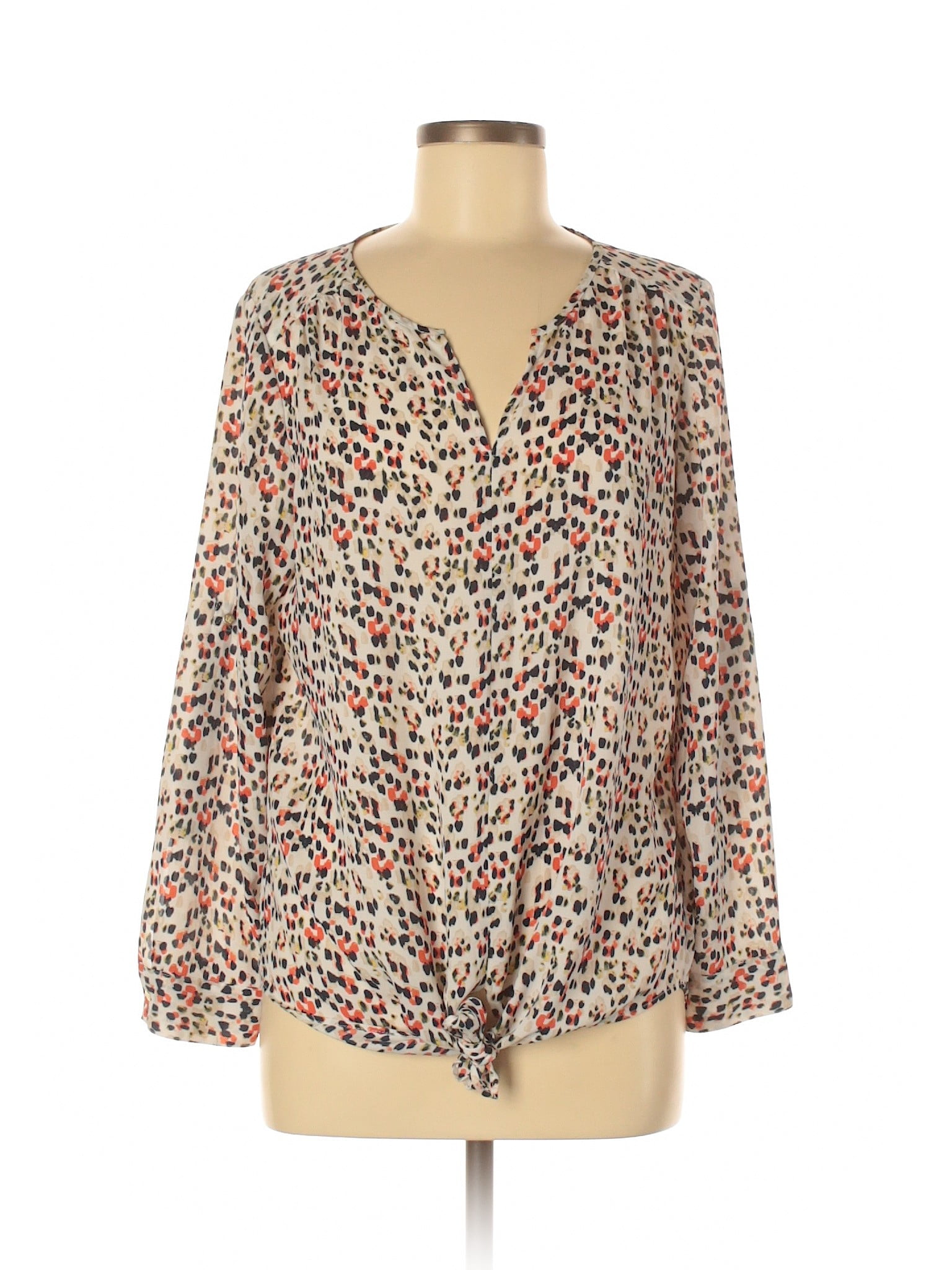 Chaus - Pre-Owned Chaus Women's Size M Long Sleeve Blouse - Walmart.com ...