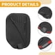 thumbnail image 3 of Tapa de la puerta del tanque de combustible para Ford F-150 2022-2025, cubierta de la tapa de llenado de combustible, tipo adhesivo, negro, ABS, 3 of 6
