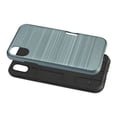 thumbnail image 3 of For use with iphone Xs Max Slim Armor Hybrid Case With Card Holder In Navy, 3 of 4