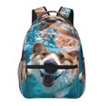 thumbnail image 1 of Easygdp Sea Swimming Corgi Mochila Ergonómica Versátil para Laptop - Múltiples Bolsillos, Correas Ajustables, Unisex para Escuela, Viajes y Actividades al Aire Libre-One Size, 1 of 5