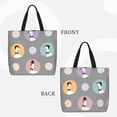 thumbnail image 4 of Sigee Cute Geese Print Large Capacity Zippered Tote Bag - Durable, Stylish and Versatile for Everyday Use, 4 of 9