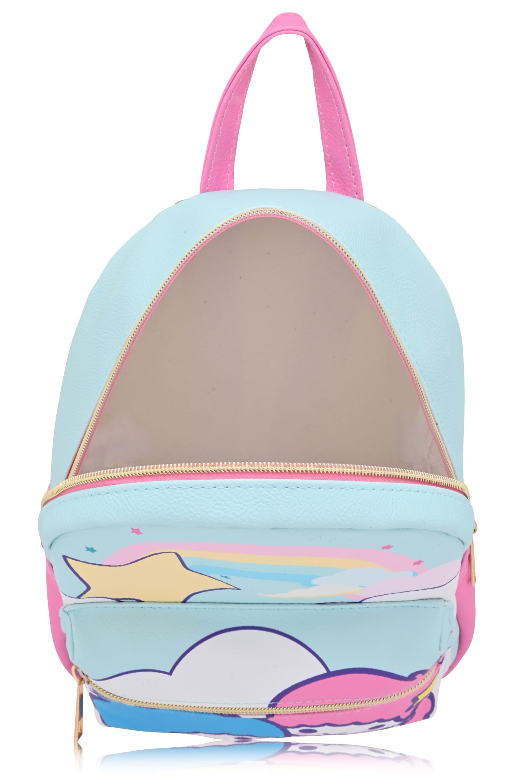 Loungefly Little Twin Stars Backpack Purse Loungefly Sanrio Little Twin Stars Carnival Crossbody Bag  main image 3