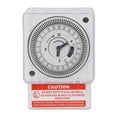 thumbnail image 1 of Mechanical Time Switch, Accurate Control 15 Minute Setting AC220V Timer Waterproof  For Home Residence, 1 of 8