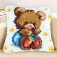 thumbnail image 2 of DIY Hook Rug Making Crafts for Adults And Beginners, 17 Inch - 8 Models for Blue Bear, 2 of 7