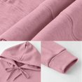 thumbnail image 6 of Axiiglly Hoodies for Men Drawstring Long Sleeve Pink Pullover Sweatshirt with Pockets Casual Trendy Big & Tall Hoodies S-3XL, 6 of 6