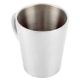 thumbnail image 1 of LAFGUR Tasse Isolée, Tasse à Double Paroi, Tasse Portable 300ml en Acier Inoxydable 304 avec Poignée, 1 of 8