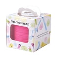 thumbnail image 3 of 1Roll Nylon Thread Deep Pink 0.8mm about 98.43yards/roll(90m/roll), 3 of 4