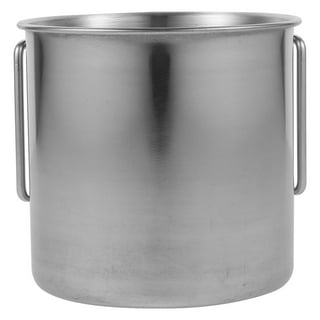 Leke 250ml Aluminum Camping Mug Coffee Cup with Folding Handles Water Cup  Mug