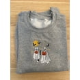 thumbnail image 2 of Dog Cat Ghost Embroidered Sweatshirt, 2 of 4
