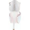 thumbnail image 4 of Top Moda Meadow-1 Women's Rhinestone T-Strap Stiletto Heel Glittery Platform Pumps, 4 of 7