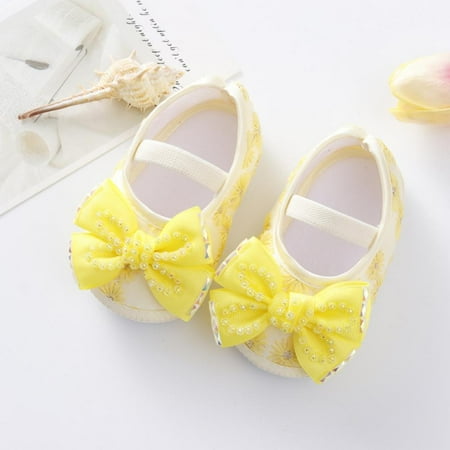 

Fashion Bow Baby Girls Princess Shoes Fashion Princess Shoes Buckle Design