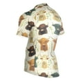 thumbnail image 3 of joogoo Highland Cattles Pattern Men's Cycling Jerseys Mountain Bike Short Sleeve Tops L, 3 of 7