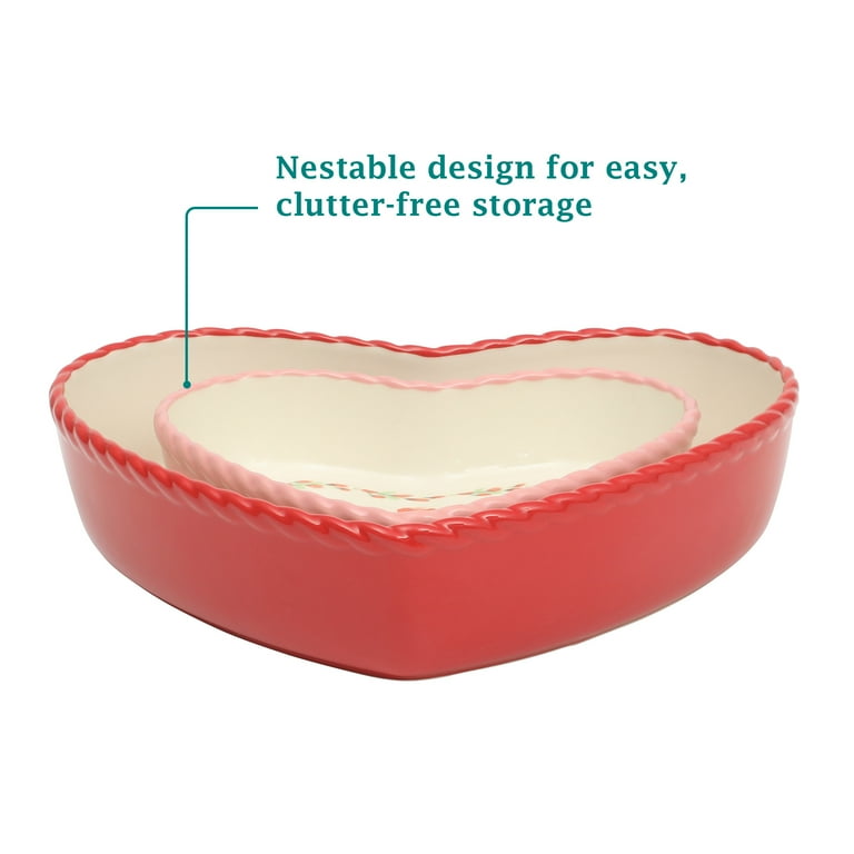 Heart Shaped Ceramic Oven Pan 10 Cup Elegant Heart Bundt® Pan Cast