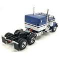 thumbnail image 4 of Road Kings 1989 Kenworth W900 Tractor Truck 3 Blue  White 1:18, 4 of 8