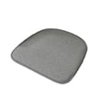 thumbnail image 3 of FEOLGEHLY 16.54x15.75in U-Shaped Linen Dining Chair Cushion, Thick Non Slip Horseshoe Seat Pad for Home Kitchen Office, Gray, 3 of 6