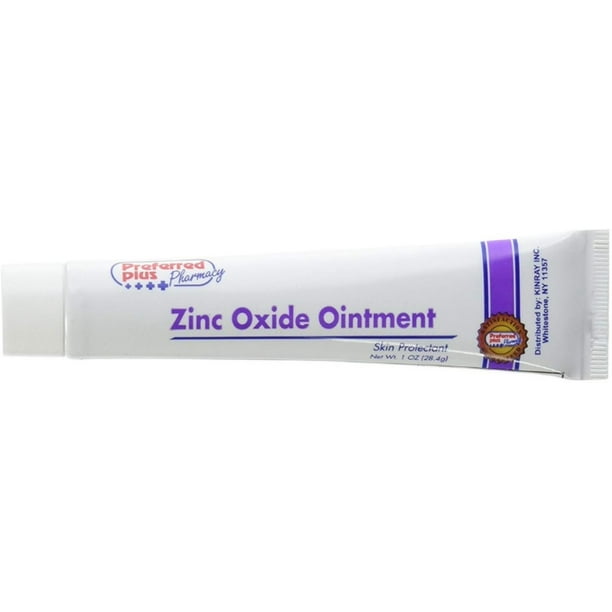 Preferred Plus Zinc Oxide Ointment, 1 oz (Pack of 6)