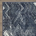 thumbnail image 3 of Loomaknoti Aysal Armelar 2' x 3' Blue Chevron Indoor Accent Rug, 3 of 9
