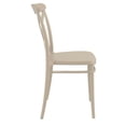 thumbnail image 4 of Siesta Exclusive ISP254-DVR Chaise d'Extérieur en Résine Croisée Taupe - Ensemble de 2, 4 of 5
