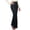 🔥 Black, variant on Gifts USSUMA Solid High-Waist Stretch Maxi Bodycon Skirt Long Pencil Silhouette With Breathable Fabric Flattering Fit For Office Casual Evening Events And Travel Wardrobe Essentials