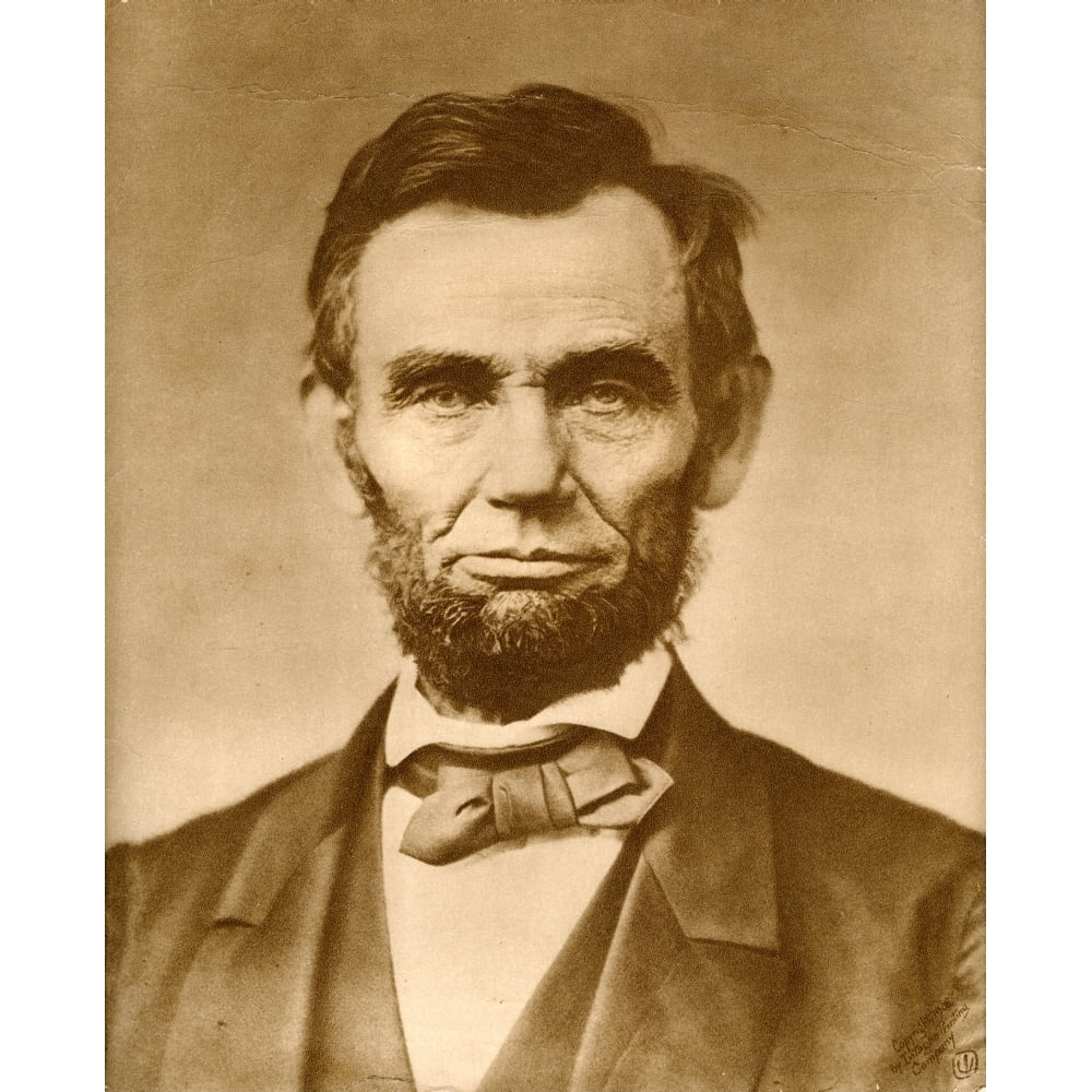 1860s1800s November 1863 Photograph Portrait Of Abraham Lincoln By