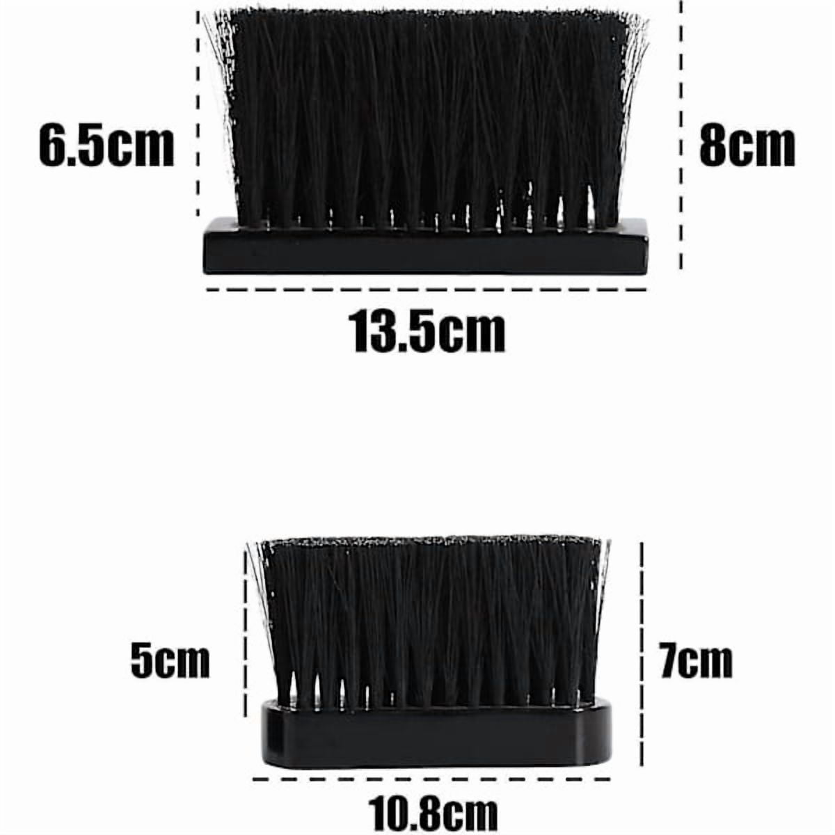 2 Pack 10cm Fireplace Replacement Brushes, Durable Rectangular Cleaning Brush for Fire Pit Grill Stove